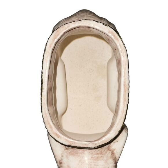 Vintage 1976‎ Handmade Ceramic Elephant Vase Decor - Picture 5 of 10